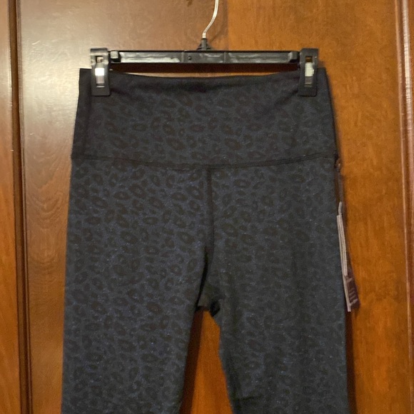 Brand new Kyodan 2 piece blue sparkly cheetah print work out set 😍😍😍 - Picture 15 of 17